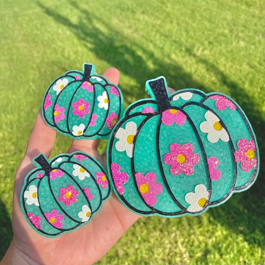 Floral pumpkin VENTS ONLY