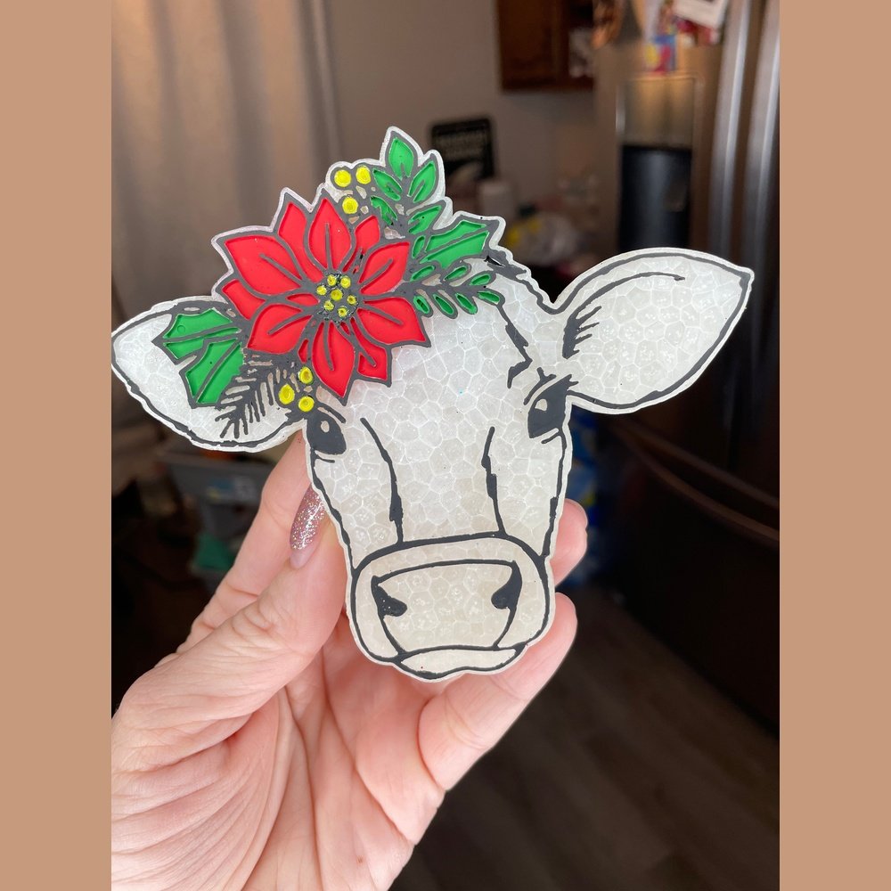 Festive cow 💚